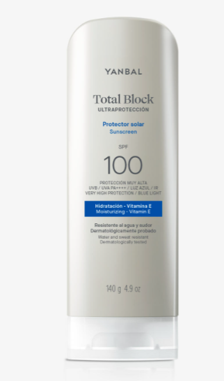 Protector Solar Total Block Ultraprotección SPF 100 Jumbo
